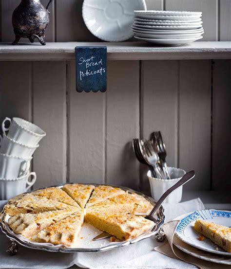 Candied Orange Shortbread Petticoat Tails Recipe Recipe From