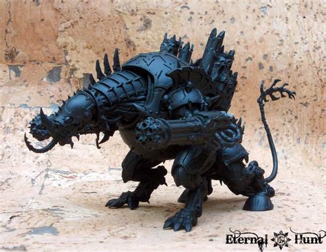 Chaos Chaos Space Marines Conversion Daemon Engine Forgefiend