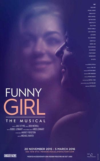 Funny Girl Poster | Menier Chocolate Factory