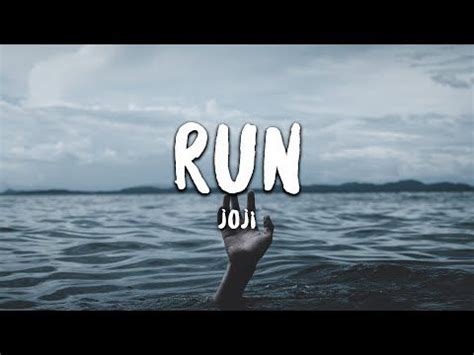 Joji - Run (Lyrics) - YouTube Interactive, Running, Youtube, Musicians ...