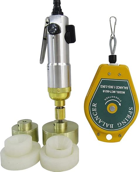 KUNHEWUHUA Pneumatic Bottle Capper Handheld Bottle Capping Machine