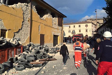 Italy Earthquake Of Magnitude 62 Leaves At Least 20 Dead In Town Of