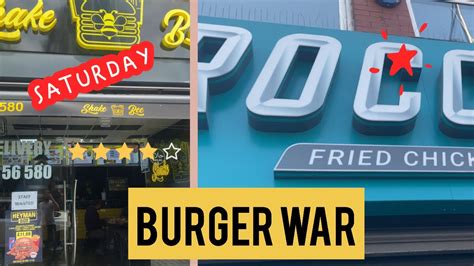 Manchester Shake Bee Vs Roccos Spicy Chicken Fillet Burgers 🍔 Foodblogger Burger Spicyburger