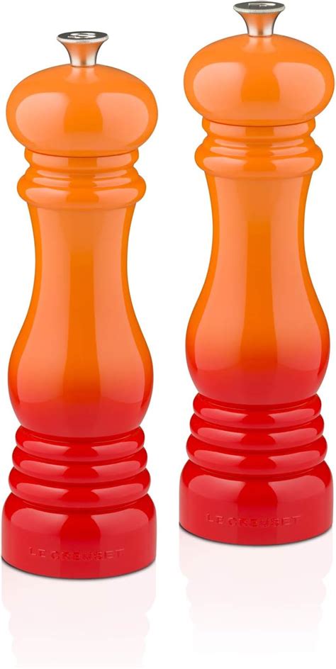 Le Creuset Classic Salt And Pepper Set Volcanic Amazon Co Uk Home