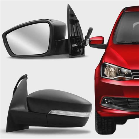 Retrovisor Elétrico Gol Voyage Saveiro G6 2013 2014 2015 2016 Pisca