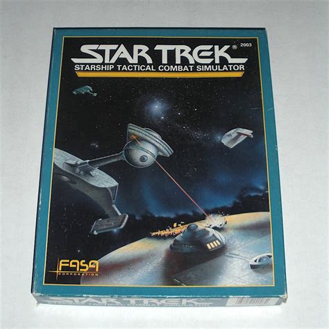 Star Trek Starship Tactical Combat Simulator Game Fasa 2003