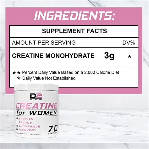 D Nutrition Creatina Para Mujer Creatina Porciones Yaxa Costa