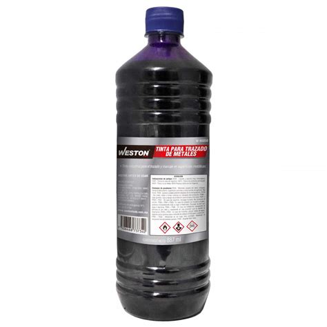 Grupo Ferretero CHC Tinta Azul Para Trazado De Metales 887ml