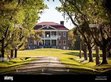 Drayton Hall Plantation In Charleston Sc Palladian Style Estate Built