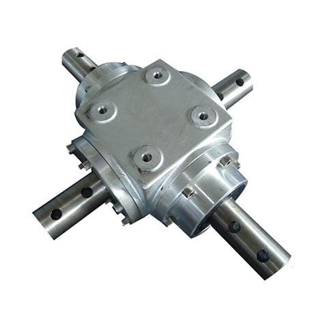 T Series 2 Ways 3 Ways 4 Ways 90 Degree Spiral Bevel Gearboxes Right