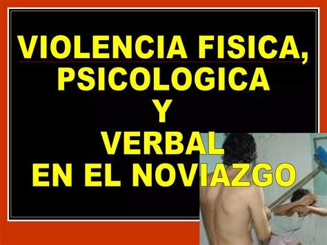 Violencia En El Noviazgo Ppt