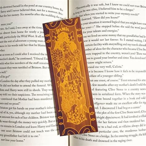 Encanto Disney Bookmark Isabella Madrigal Etsy