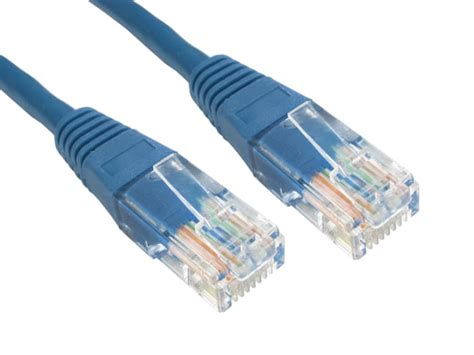 Rs Pro Rs Pro Cat6 Male Rj45 To Male Rj45 Ethernet Cable U Utp Blue Pvc Sheath 2m 240