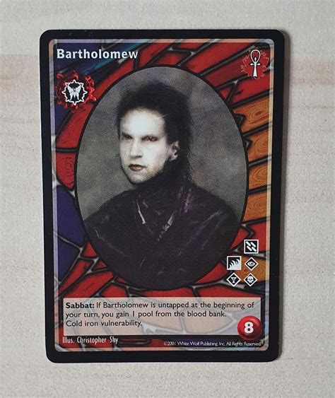 Vtes Vampire The Eternal Struggle Bartholomew Zb Szynek Kup Teraz