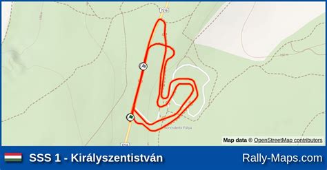 Sss Kir Lyszentistv N Stage Map Rally Hungary Erc