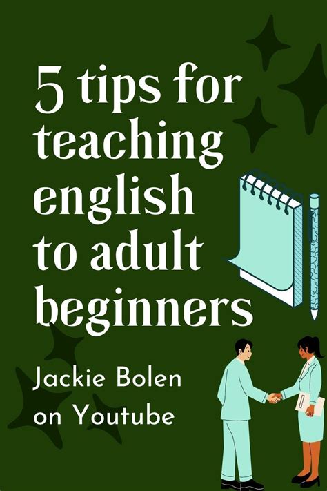 5 Quick Tips For Teaching English To Adult Beginners Teaching Esl