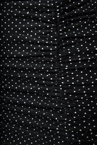 50s Marilyn Poolside Bikini Bottom In Black White Polkadot