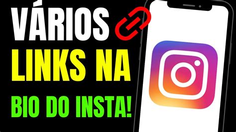 COMO COLOCAR VÁRIOS LINKS NA BIO DO INSTAGRAM YouTube