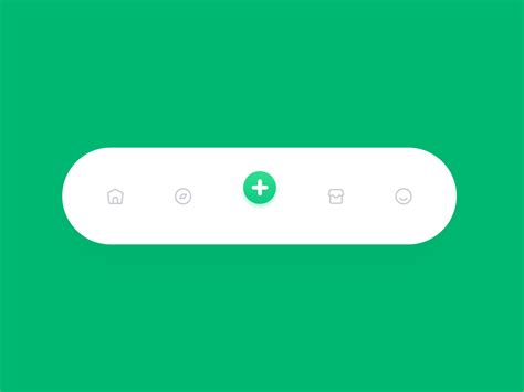 tab bar animation by ODD on Dribbble