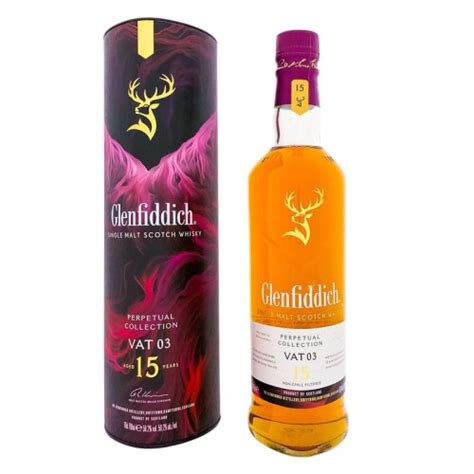 Glenfiddich Perpetual Collection Vat 03 15 Years Box 700ml 50 2 V