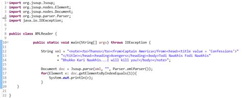 How To Read Xml File In Java Using Jsoup Easiest Way To Parse