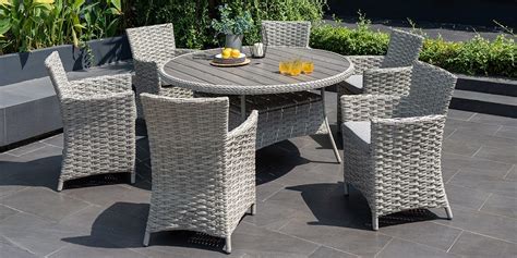 Lifestylegarden Solana Seat Dining Set Lifestylegarden