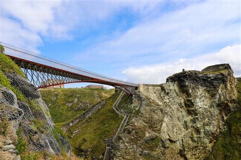 Tintagel Castle's new bridge - Cornwall Live