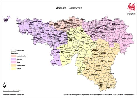 Communes Connaître La Wallonie