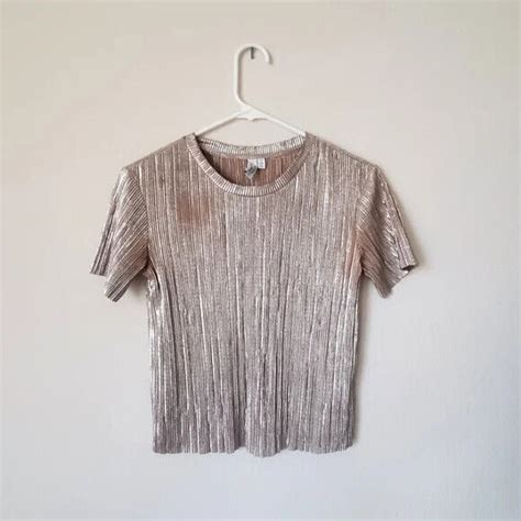 And Other Stories Shimmery Gold Top Ebay