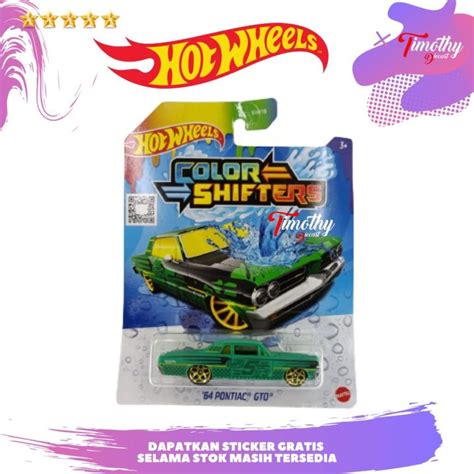 Hot Wheels Color Shifters Pontiac GTO Hijau Lazada Indonesia