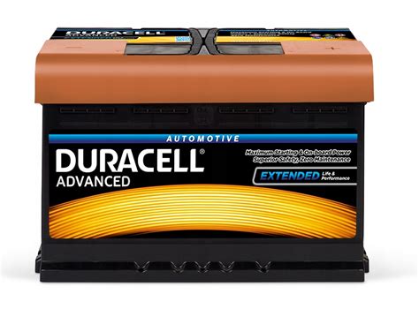 Akumulator Duracell Advanced Ah A Da Za Z Z Swarz Dz