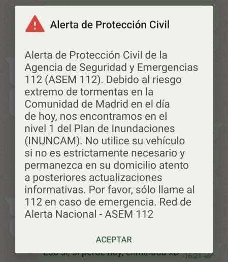 Si Est S En Barcelona O Alrededores Esta Es La Alarma Que Sonar En