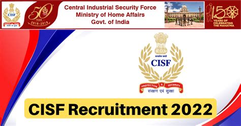 Cisf Recruitment Apply For Assistant Sub Inspector Posts