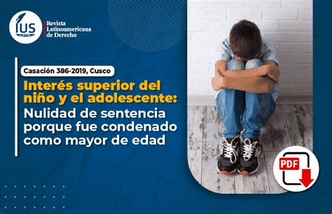 Inter S Superior Del Ni O Y El Adolescente Nulidad De Sentencia Porque