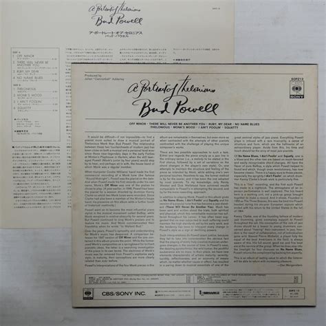 Yahoo オークション 47058015 国内盤Bud Powell A Portrait of