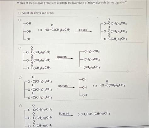 Solved Which Of The Following Reactions Illustrate The Chegg