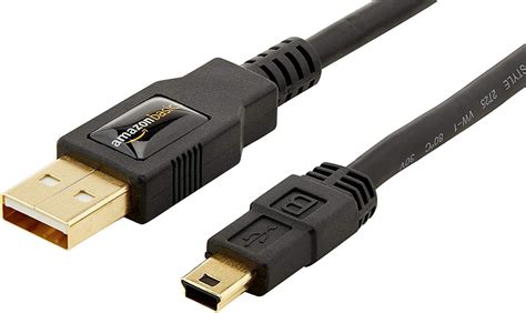 AmazonBasics USB 2 0 Charger Cable A Male To Mini B Cord 3 Feet 0