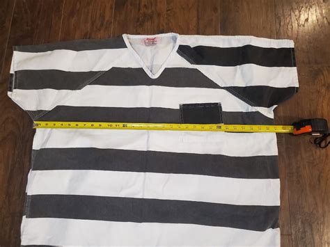 Authentic Bob Barker Prison Uniform Jail Inmate Two P Gem