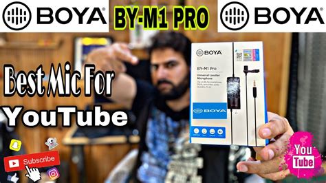 Boya By M Pro Mic Unboxing And Review Best Budget Mic For Youtube