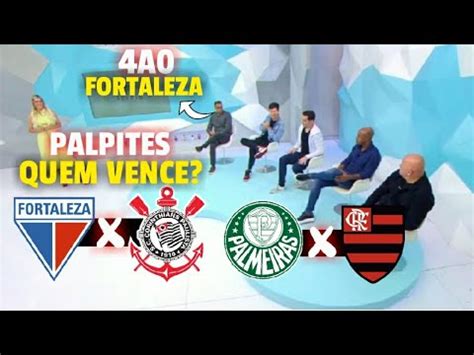 JOGO ABERTO PALPITES PARA FORTALEZA X CORINTHIANS E PALMEIRAS X