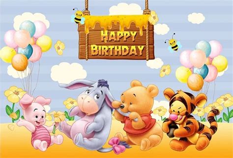 Baby Pooh And Friends Birthday