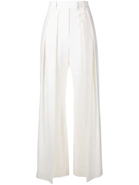 Giuseppe Di Morabito Wide Leg Wool Blend Legs