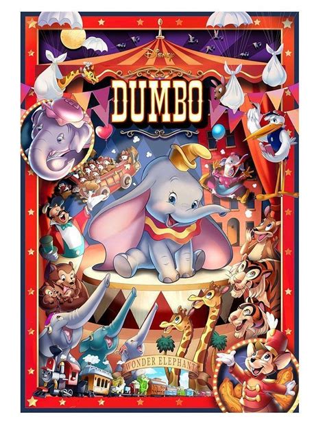 Disney Dumbo Limited Edition Canvas Je Jewel Edition Je Jewel Edition