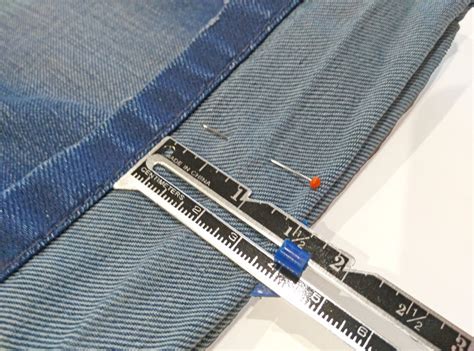 How To Hem Jeans In 5 Steps Without Losing The Original Hem — Inside