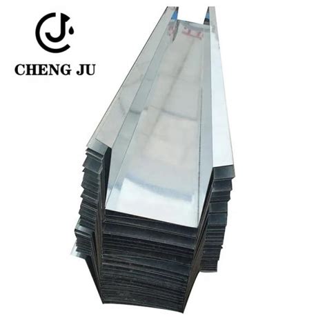 Zinc Coated Roof Rain Gutter Material Roofing Panel Drain Galvanized