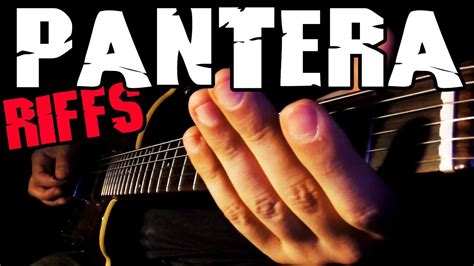 Top 10 Pantera Riffs Youtube