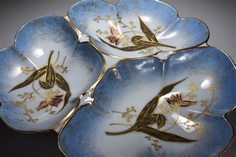 Proantic Grand Plat En Porcelaine De Limoges