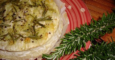 O Tempero Da Nesita Camembert Gratinado Alho E Alecrim