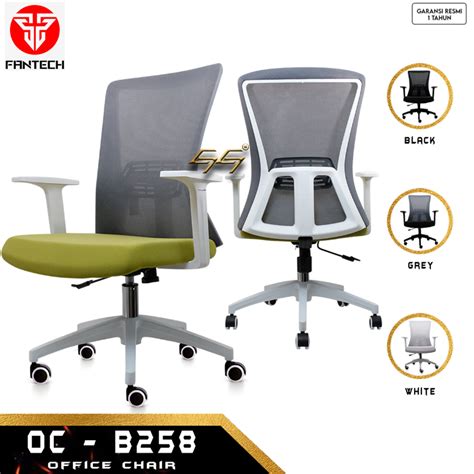 Kursi Kerja Kantor Fantech Ocb258 Premium Office Chair Lazada Indonesia