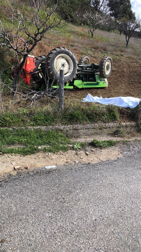 Tragedia Nel Cosentino Il Trattore Si Ribalta Morto Un Anziano A